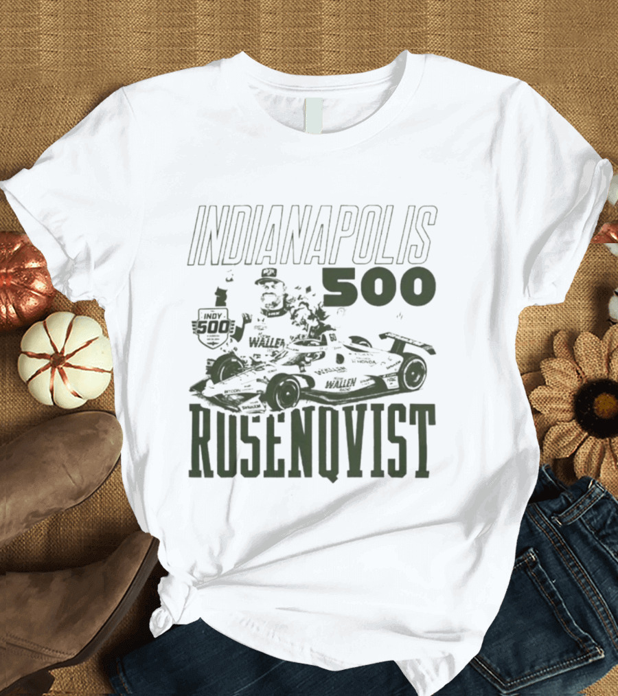 Indianapolis 500 Rosenqvist Racing Champion Car 2026 T-Shirt