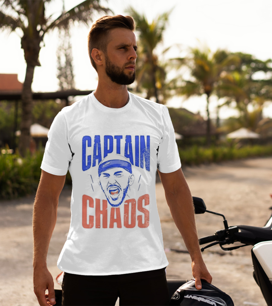 Alex Caruso Captain Chaos OKC Thunder NBA Basketball T-Shirt