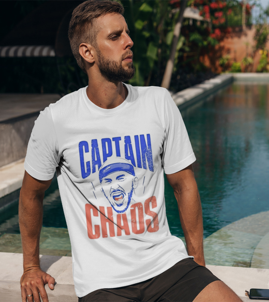 Alex Caruso Captain Chaos OKC Thunder NBA Basketball T-Shirt