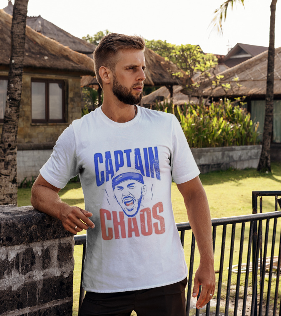 Alex Caruso Captain Chaos OKC Thunder NBA Basketball T-Shirt