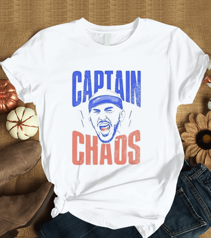 Alex Caruso Captain Chaos OKC Thunder NBA Basketball T-Shirt