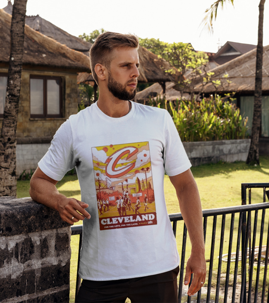 Cleveland Cavaliers Cavs Let Em Know For The Love For The Land T-Shirt