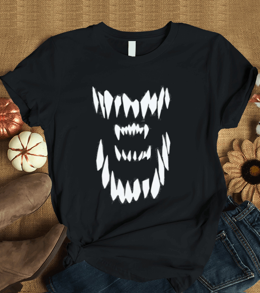 Alien It Takes Two To Mangle Iconic Zigzag T-Shirt
