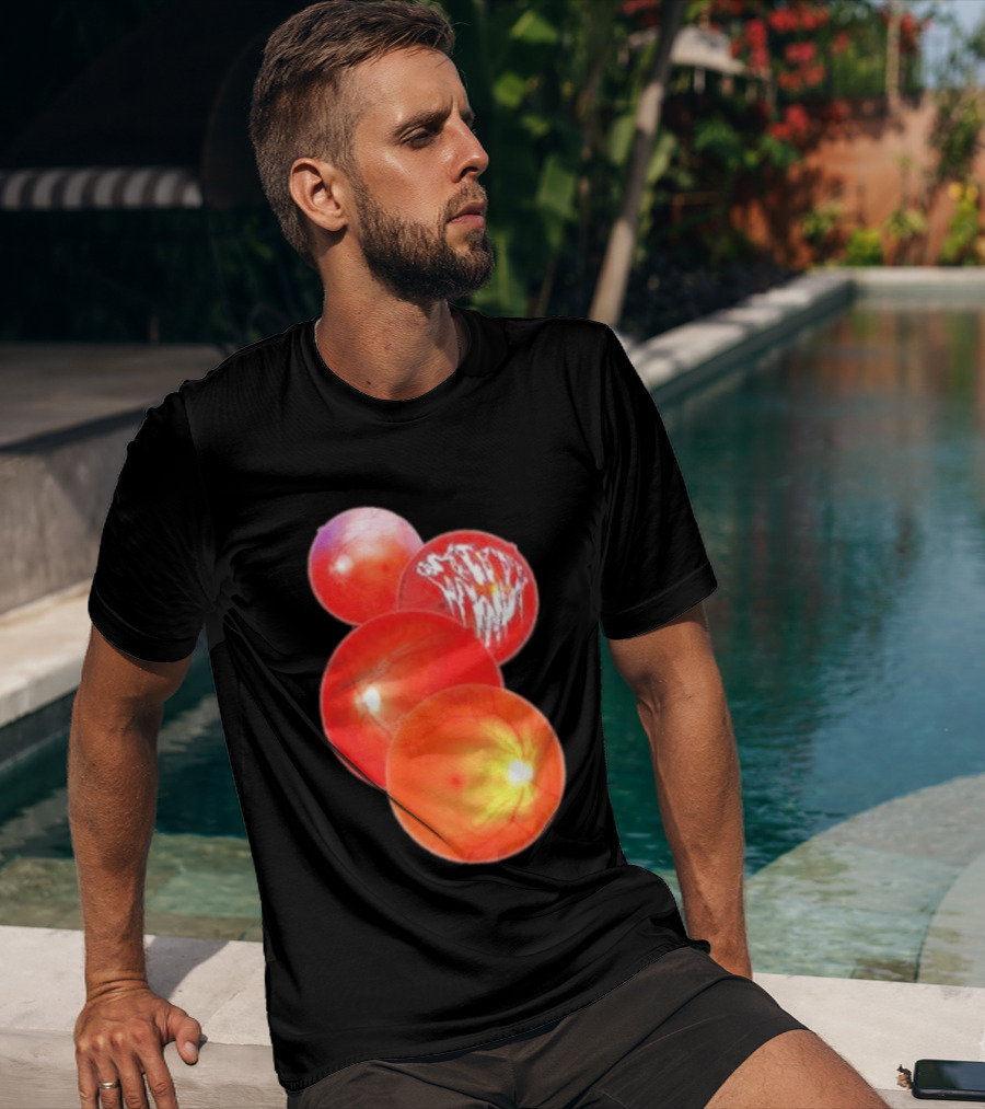 Gxllium Eyes Red Orbs Vision Sphere T-Shirt