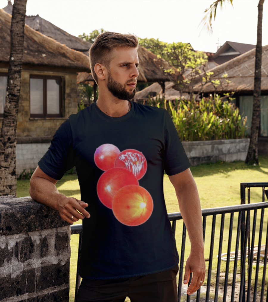Gxllium Eyes Red Orbs Vision Sphere T-Shirt