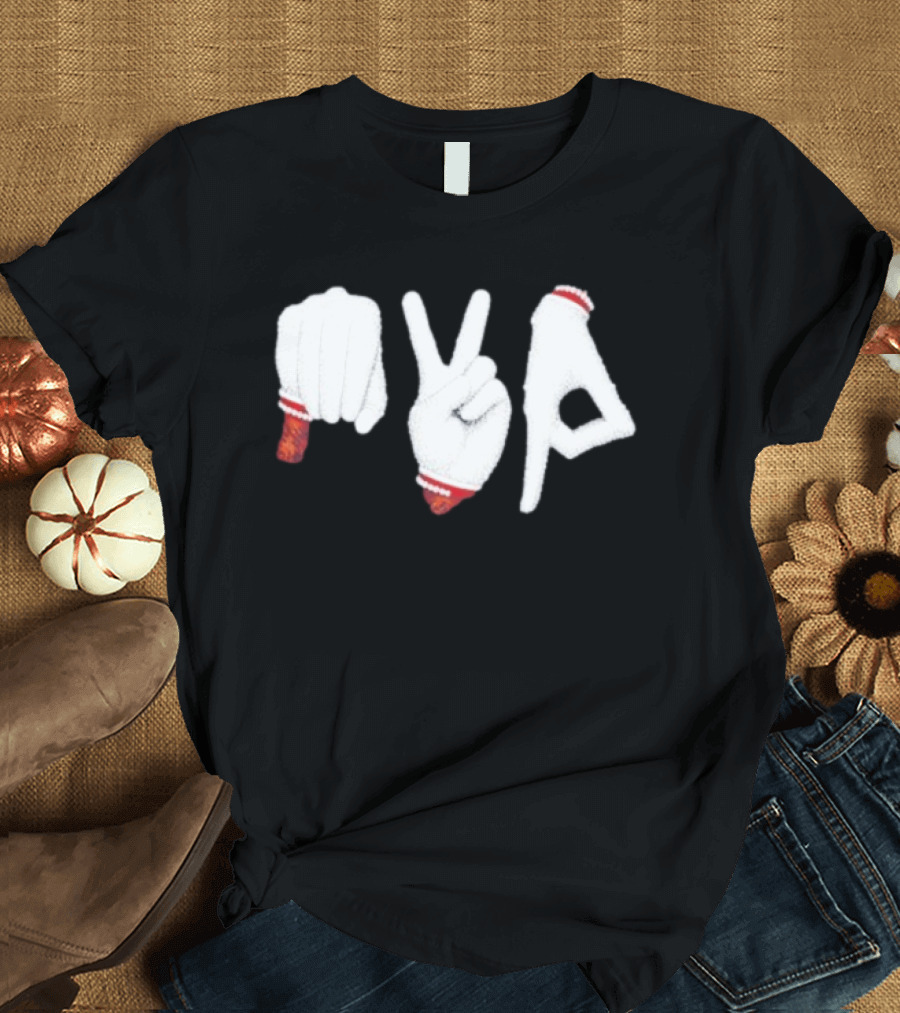 OKC Thunder Shai Gilgeous Alexander SGA MVP Hand Gesture T-Shirt