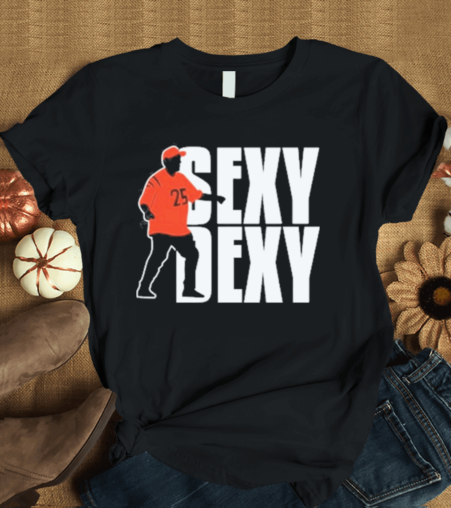 Sexy Dexy 25 Bold Sports Figure T-Shirt