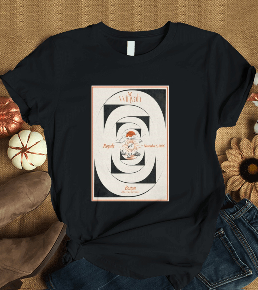 Winyah Royale Boston Massachusetts November 5 2026 T-Shirt