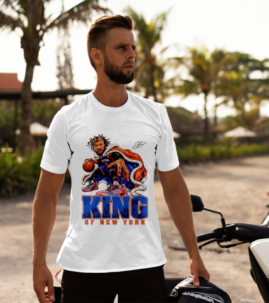 Jalen Brunson 2026 King Of New York Knicks NBA Basketball T-Shirt