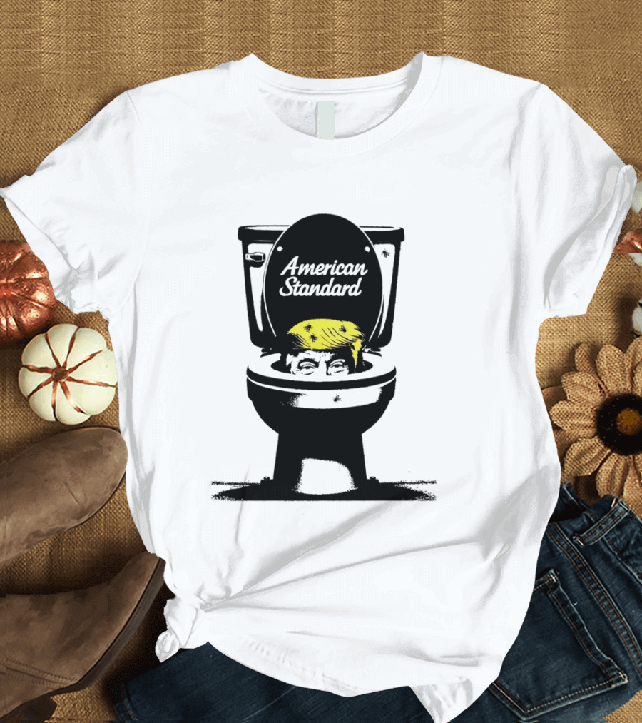 American Standard Donald Trump Toilet Humor T-Shirt