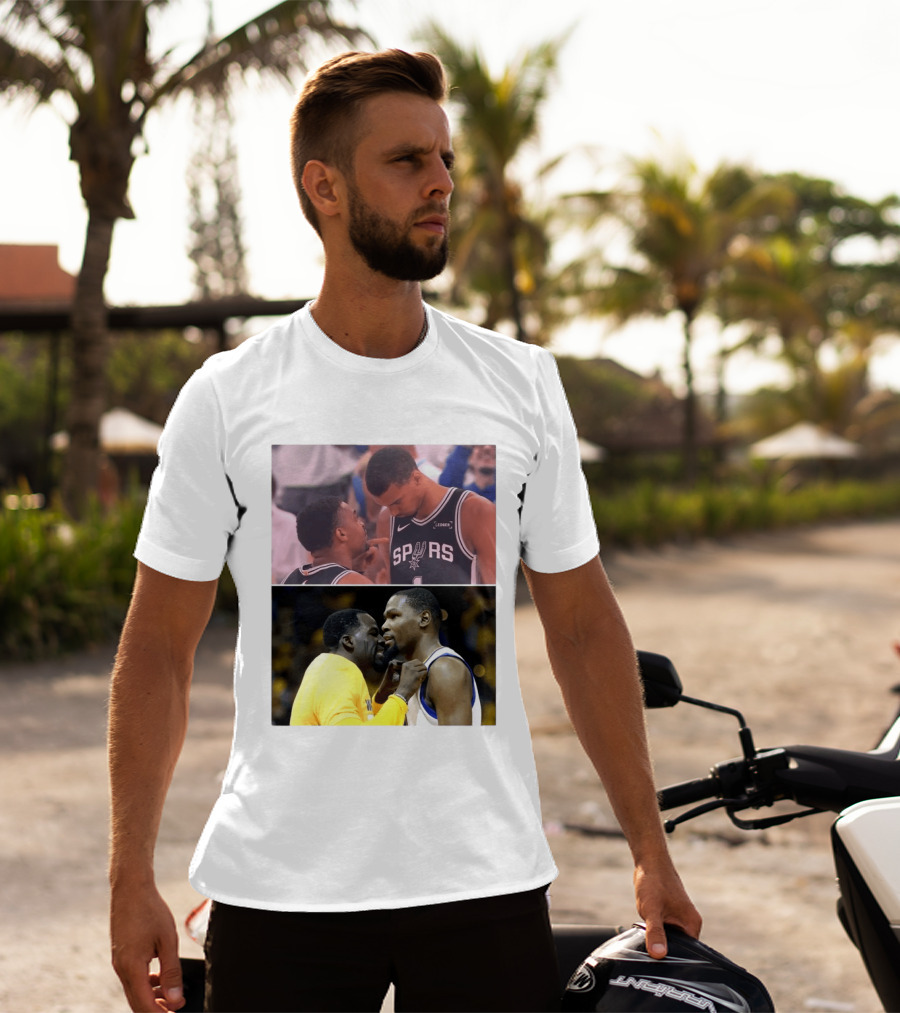 Wemby Keldon Johnson Spurs Draymond Meme Recreation T-Shirt