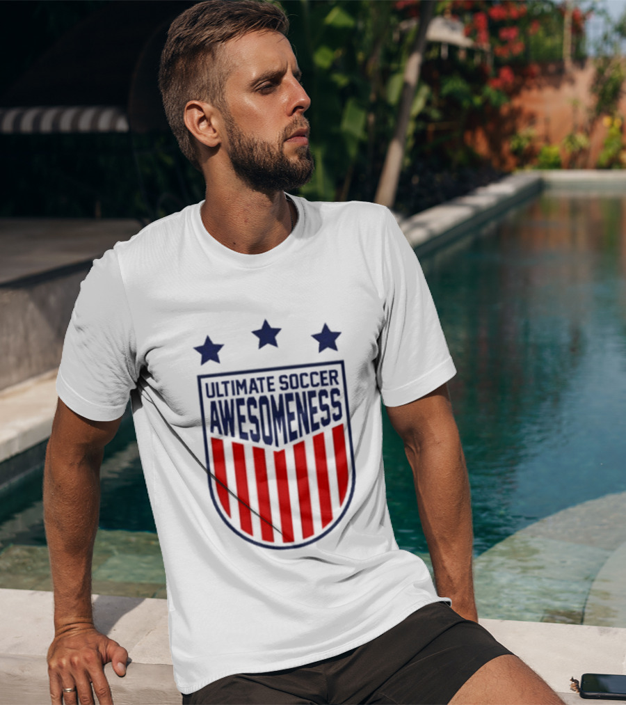 Ultimate Soccer Awesomeness Stars Stripes T-Shirt