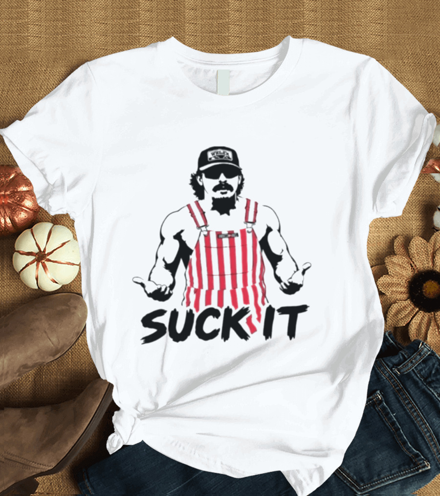 Wheeler Walker Jr Suck It Outlaw Country Music Dirty Comedian T-Shirt