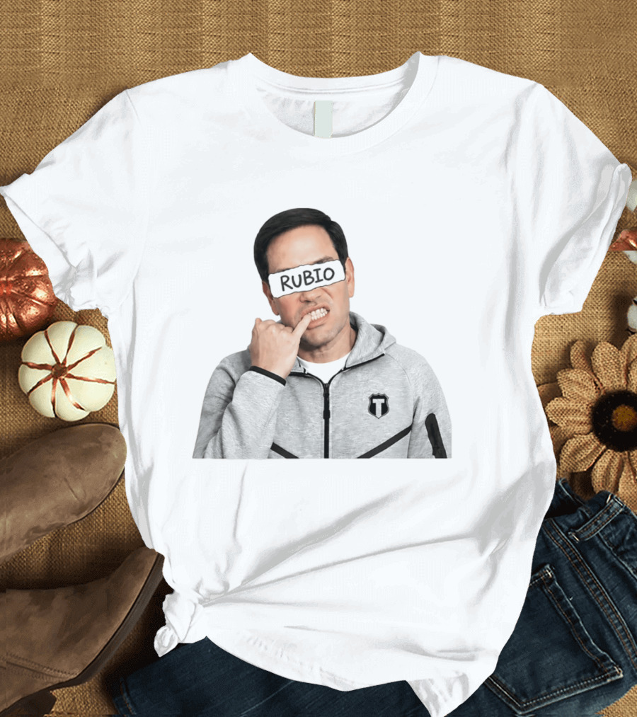 Rubio Parody Finger Gesture T-Shirt