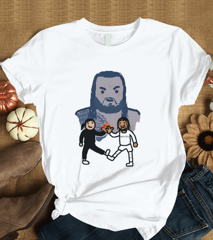 New York Knicks Acknowledge Me NBA Paint T-Shirt