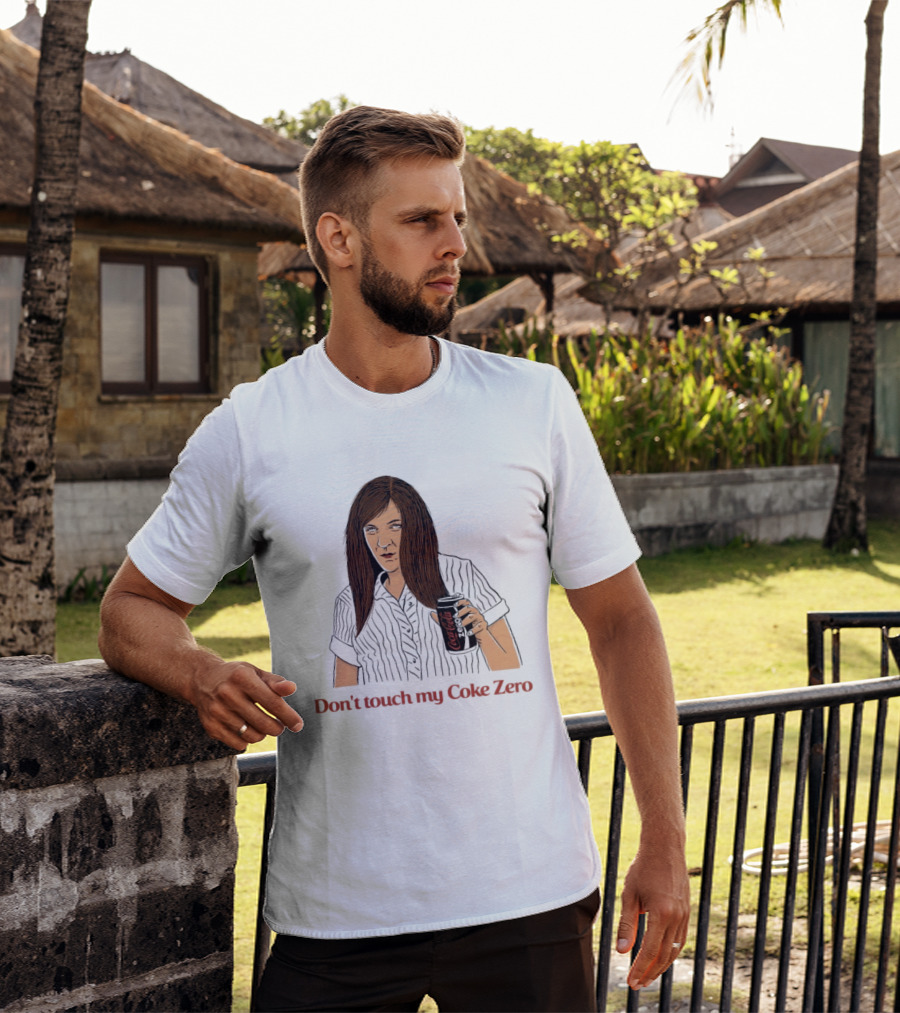 Pam Beesly The Office US Don't Touch My Coke Zero T-Shirt