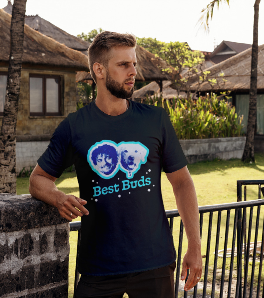 Best Buds Human And Dog Friendship T-Shirt