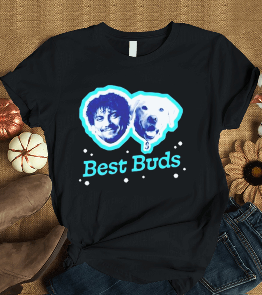 Best Buds Human And Dog Friendship T-Shirt