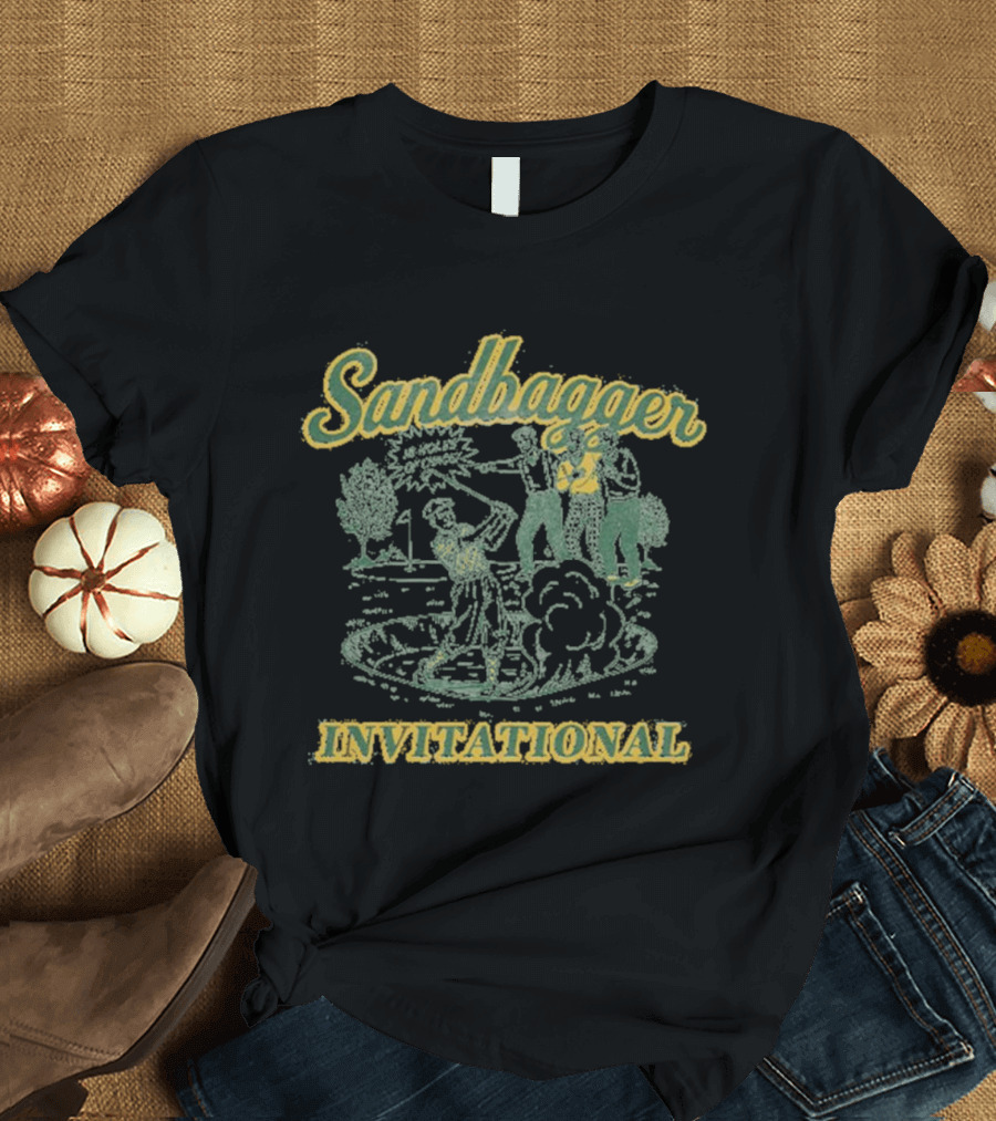 Sandbagger Invitational Golf Scene T-Shirt