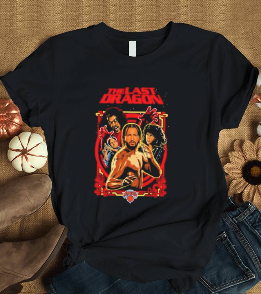 Jalen Brunson The Last Dragon New York Knicks NBA Basketball Legend T-Shirt