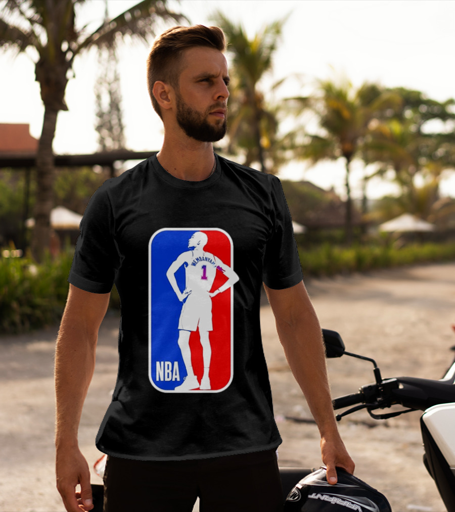NBA Victor Wembanyama Number 1 Player T-Shirt
