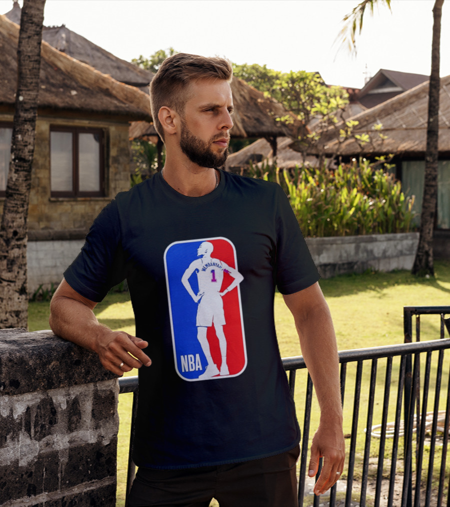 NBA Victor Wembanyama Number 1 Player T-Shirt