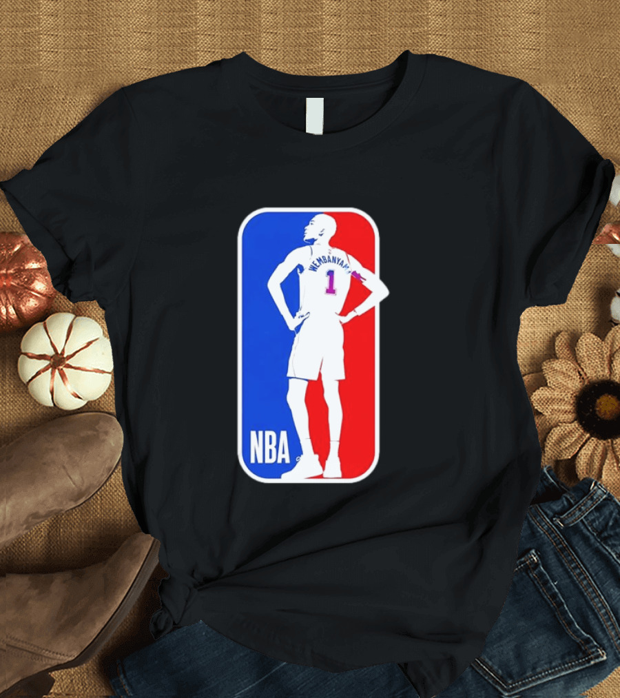 NBA Victor Wembanyama Number 1 Player T-Shirt
