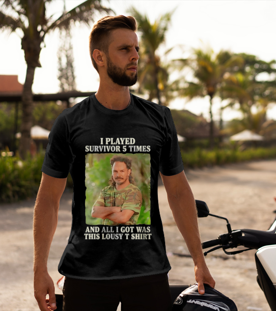 I Played Survivor 5 Times Ozzy Lusth All I Got Was This Lousy T-Shirt