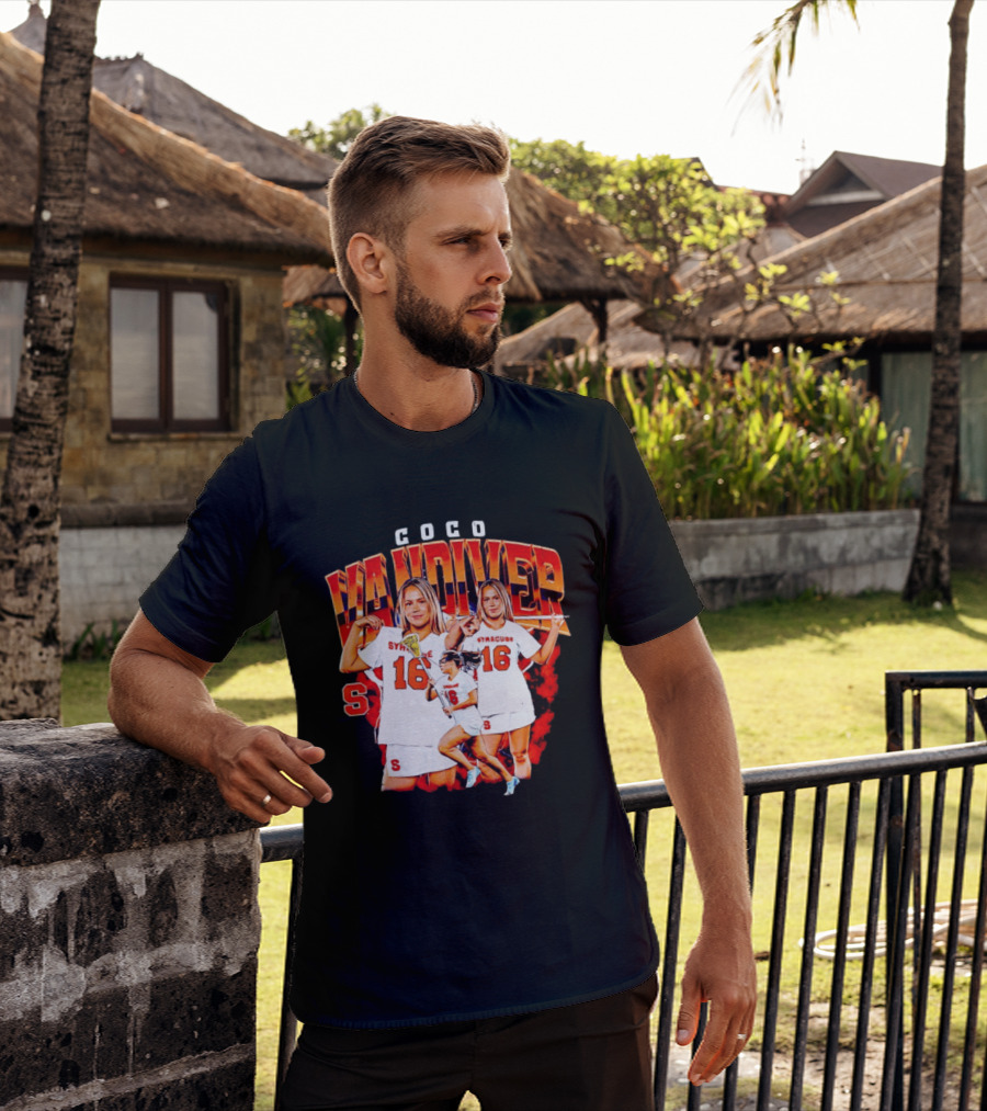Coco Vandiver Syracuse Orange Lacrosse Number 16 T-Shirt