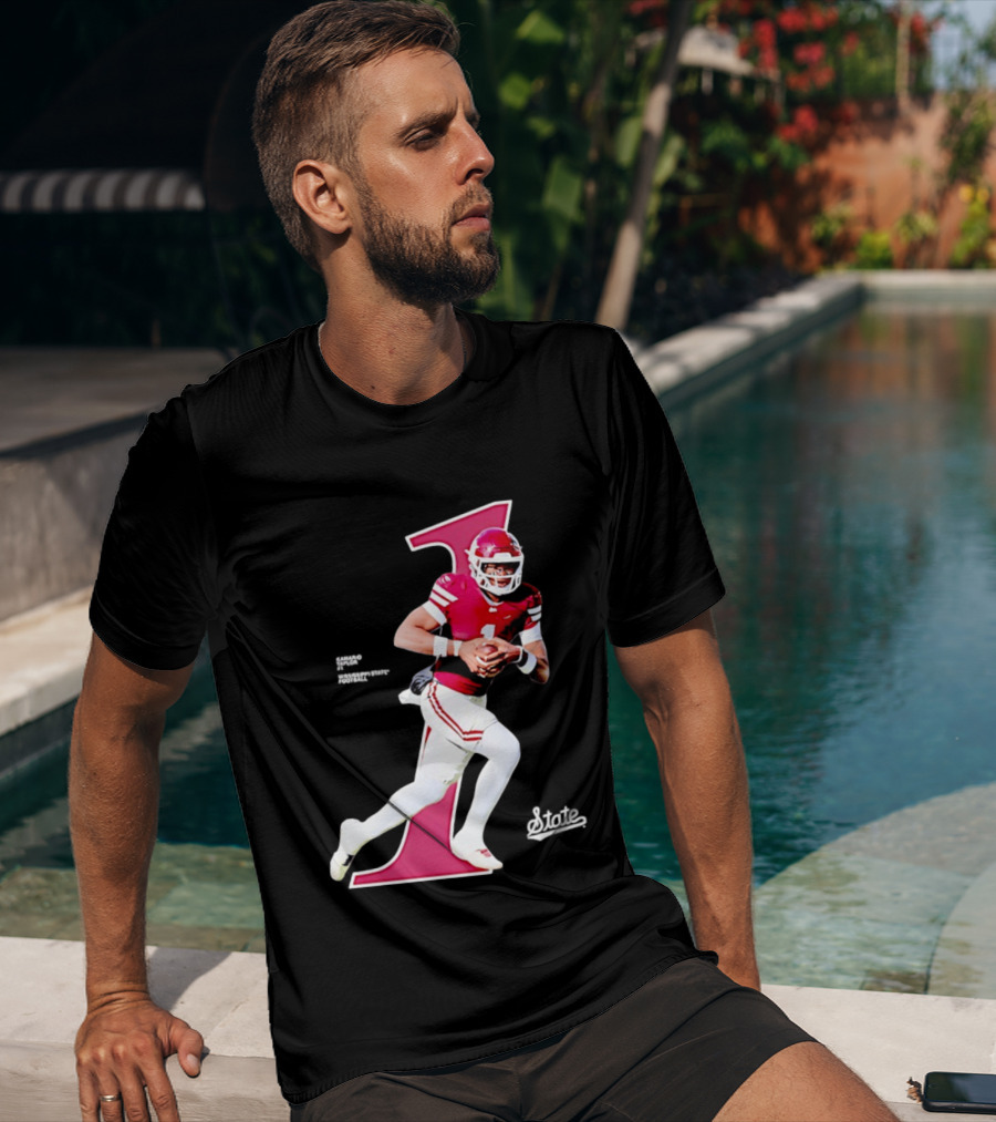 KaMario Taylor Number One Mississippi State Bulldogs Football T-Shirt