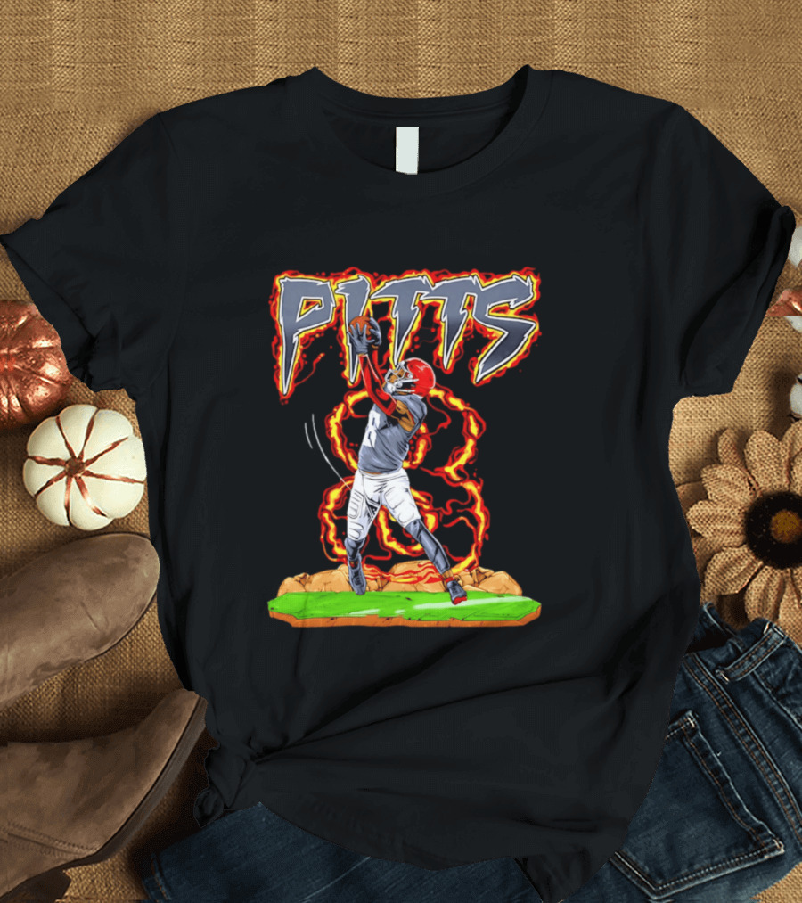 Atlanta Falcons Kyle Pitts Dynamic Catch T-Shirt