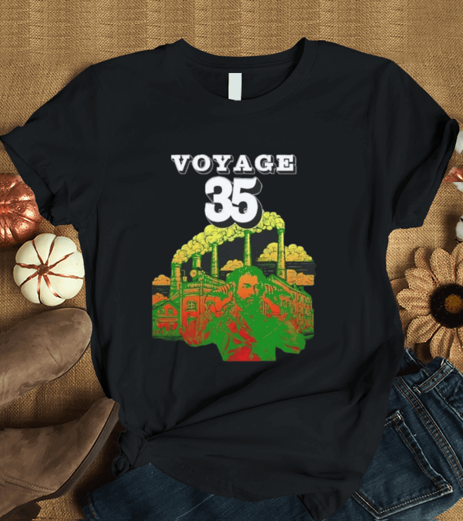 Voyage 35 Nostalgia Factory Vintage Industrial T-Shirt
