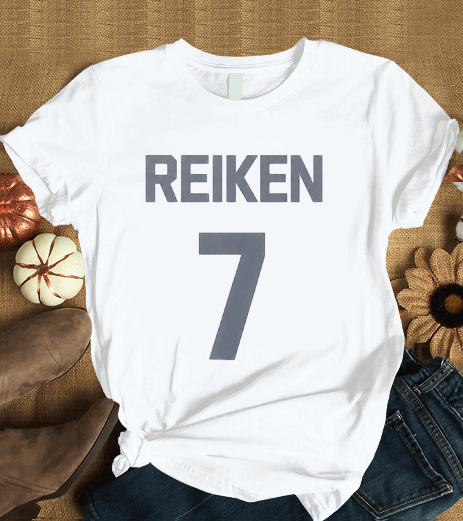 Reiken 7 Japan White Gold Basketball Jersey T-Shirt