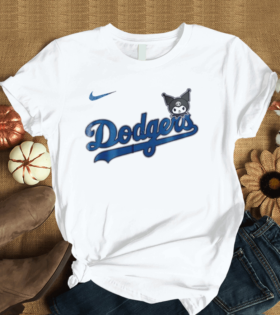Nike Los Angeles Dodgers Kuromi Collaboration T-Shirt
