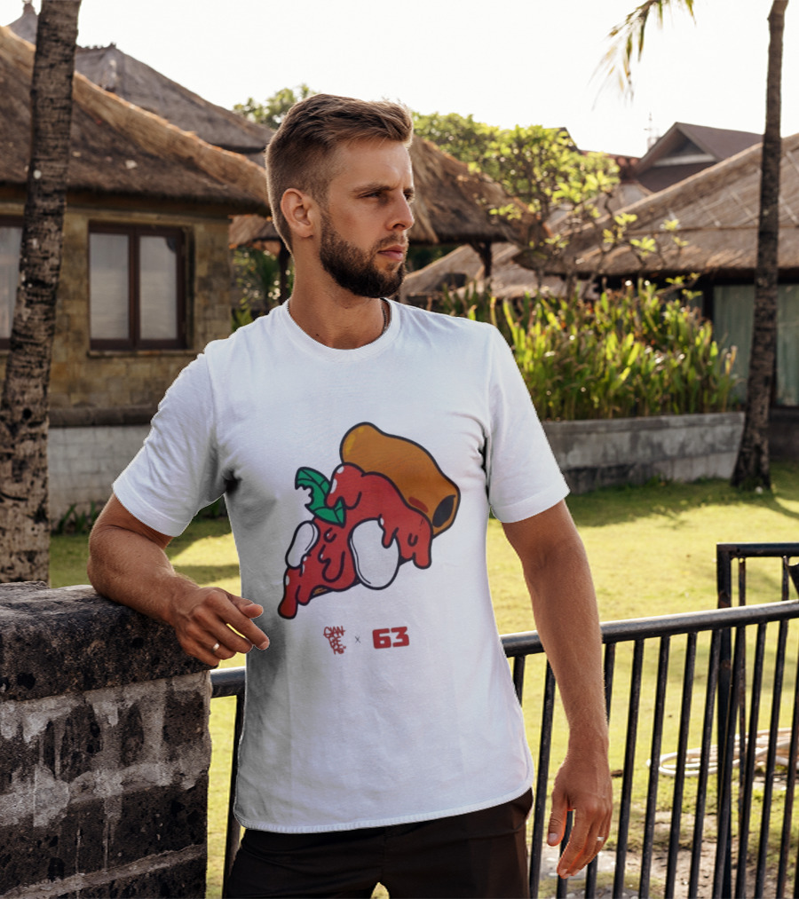Francesco Bagnaia Ello 2026 X 63 Pizza T-Shirt