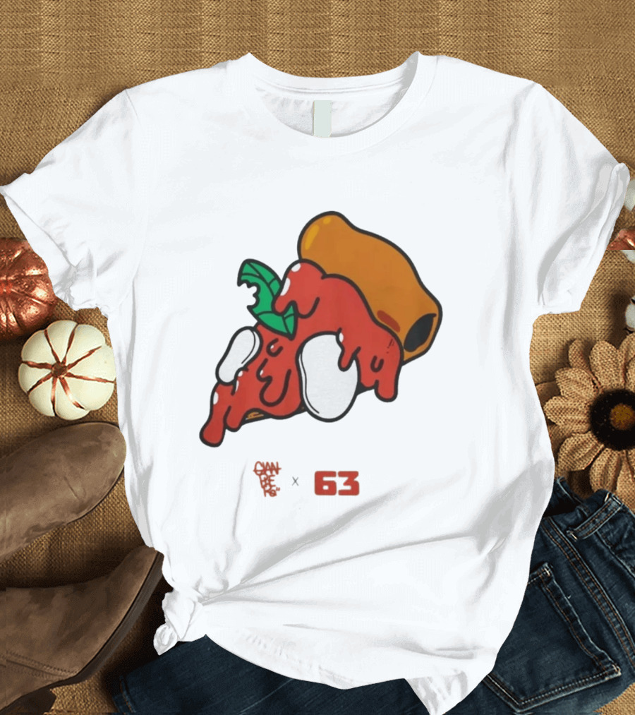 Francesco Bagnaia Ello 2026 X 63 Pizza T-Shirt