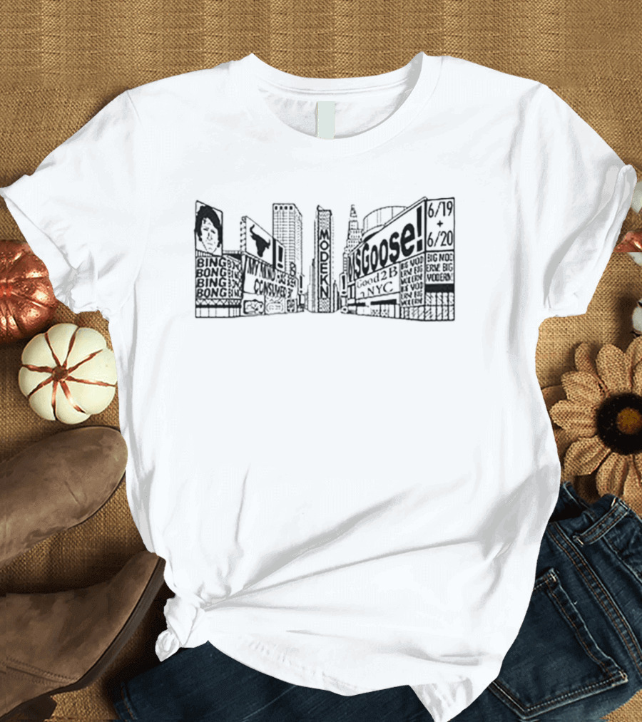 Goose The Band MSG 2026 New York City Skyline T-Shirt