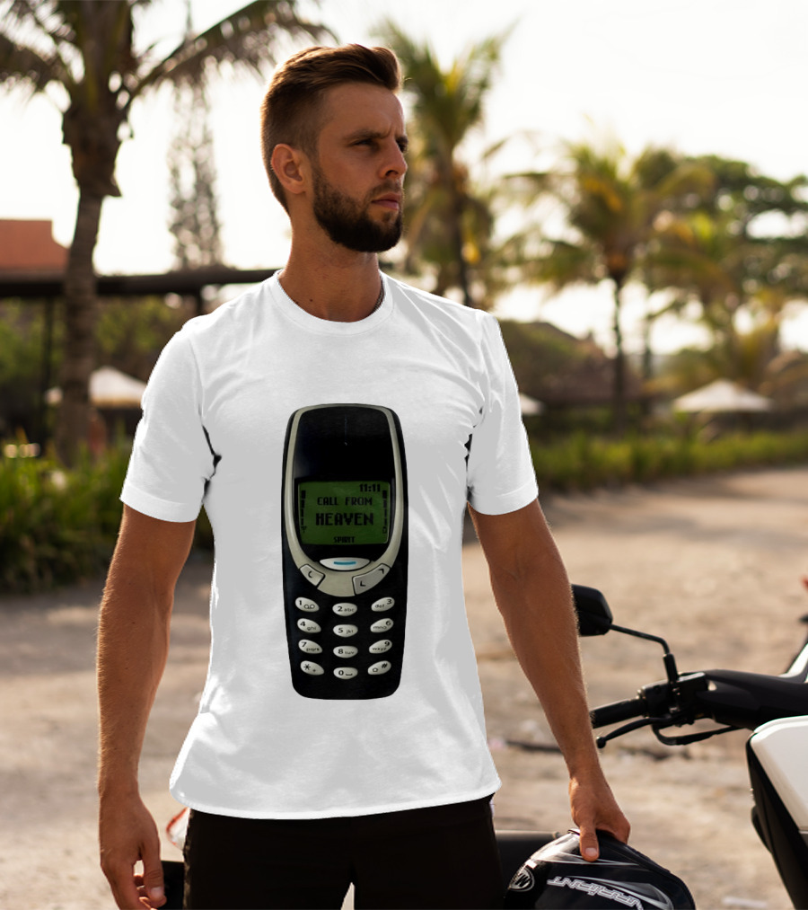 11:11 Call From Heaven Spirit Vintage Phone T-Shirt