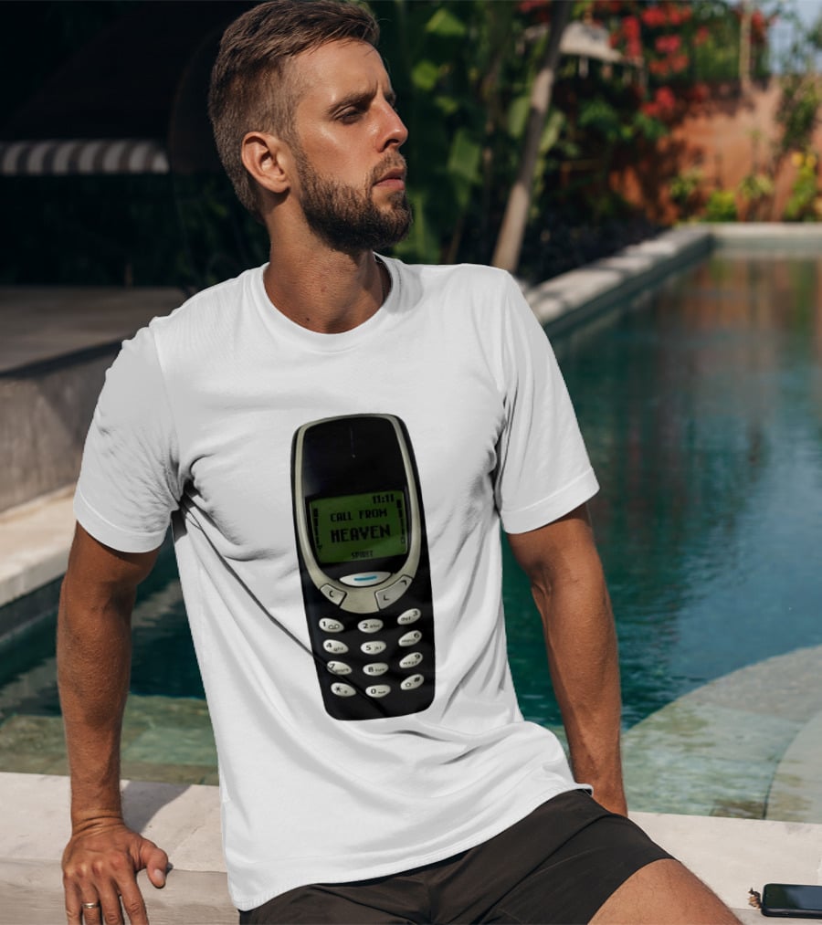 11:11 Call From Heaven Spirit Vintage Phone T-Shirt