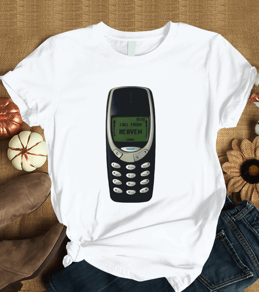 11:11 Call From Heaven Spirit Vintage Phone T-Shirt