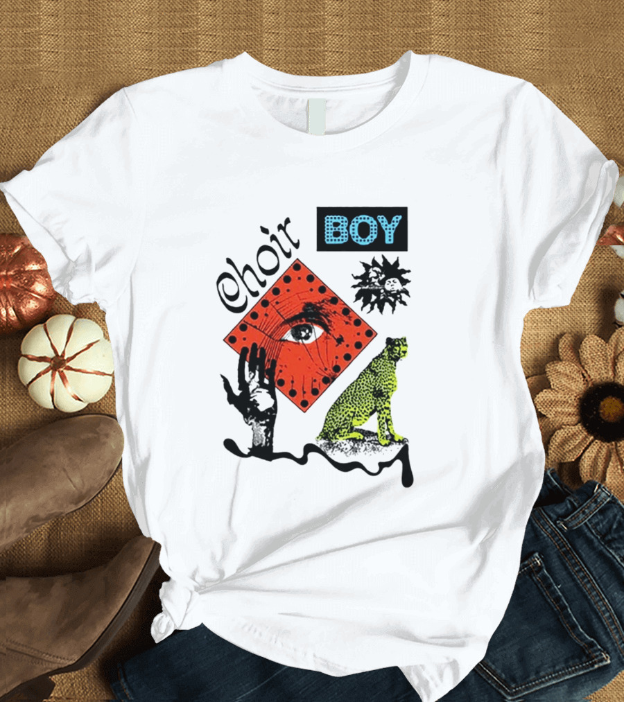 Choir Boy Eye Sun Cheetah Mystical T-Shirt