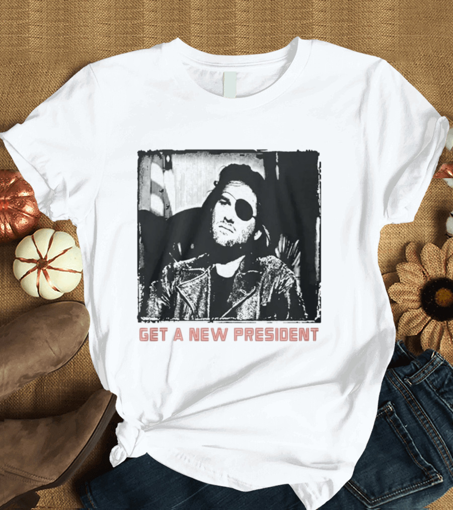 Escape From New York Snake Plissken Get A New President T-Shirt