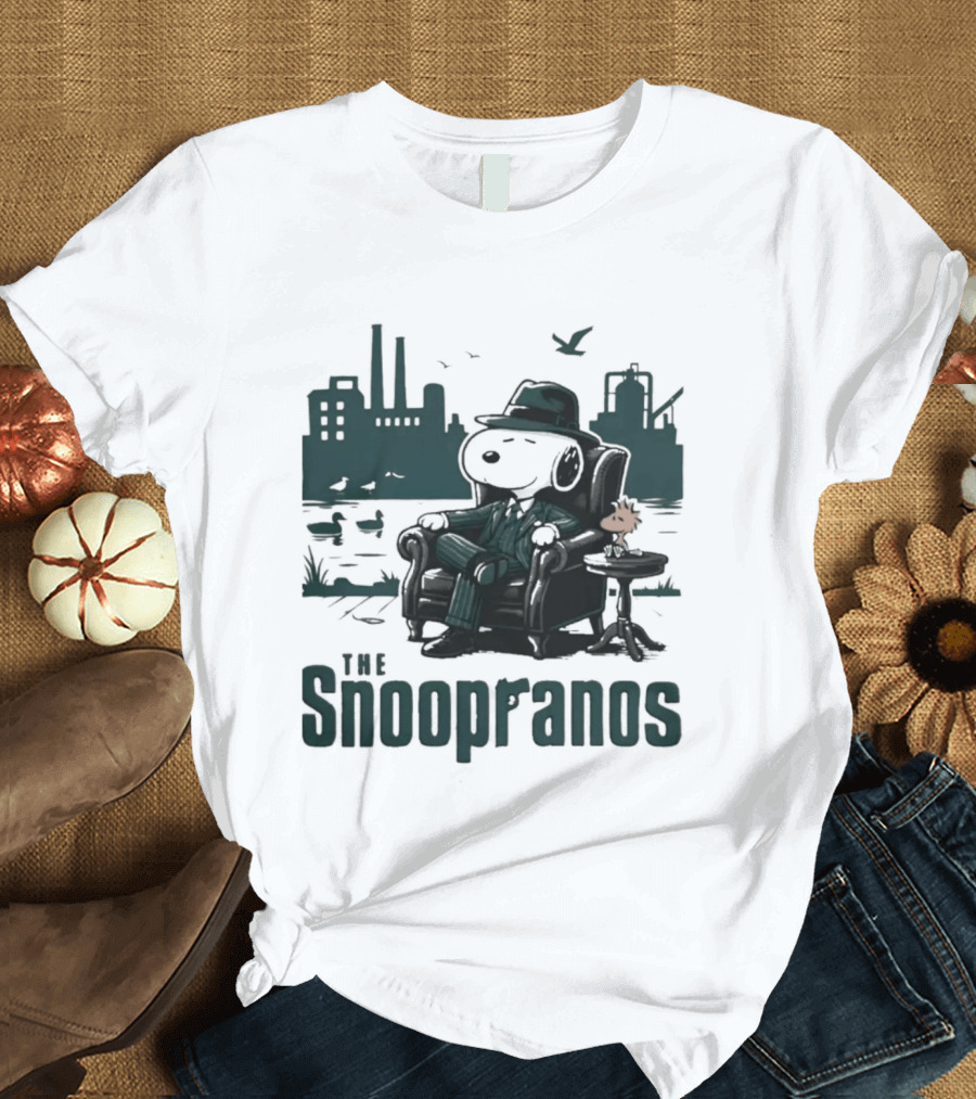 The Snooprans Snoopy X Sopranos Fusion Dr. Melfi Cont'd Do You Feel Depressed T-Shirt