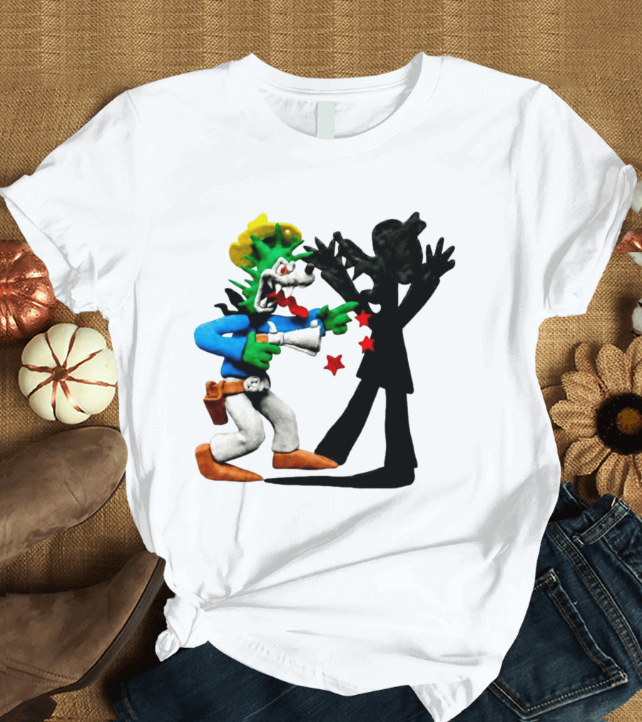 Spooky Woods Backstabber Cartoon Forest Duel T-Shirt