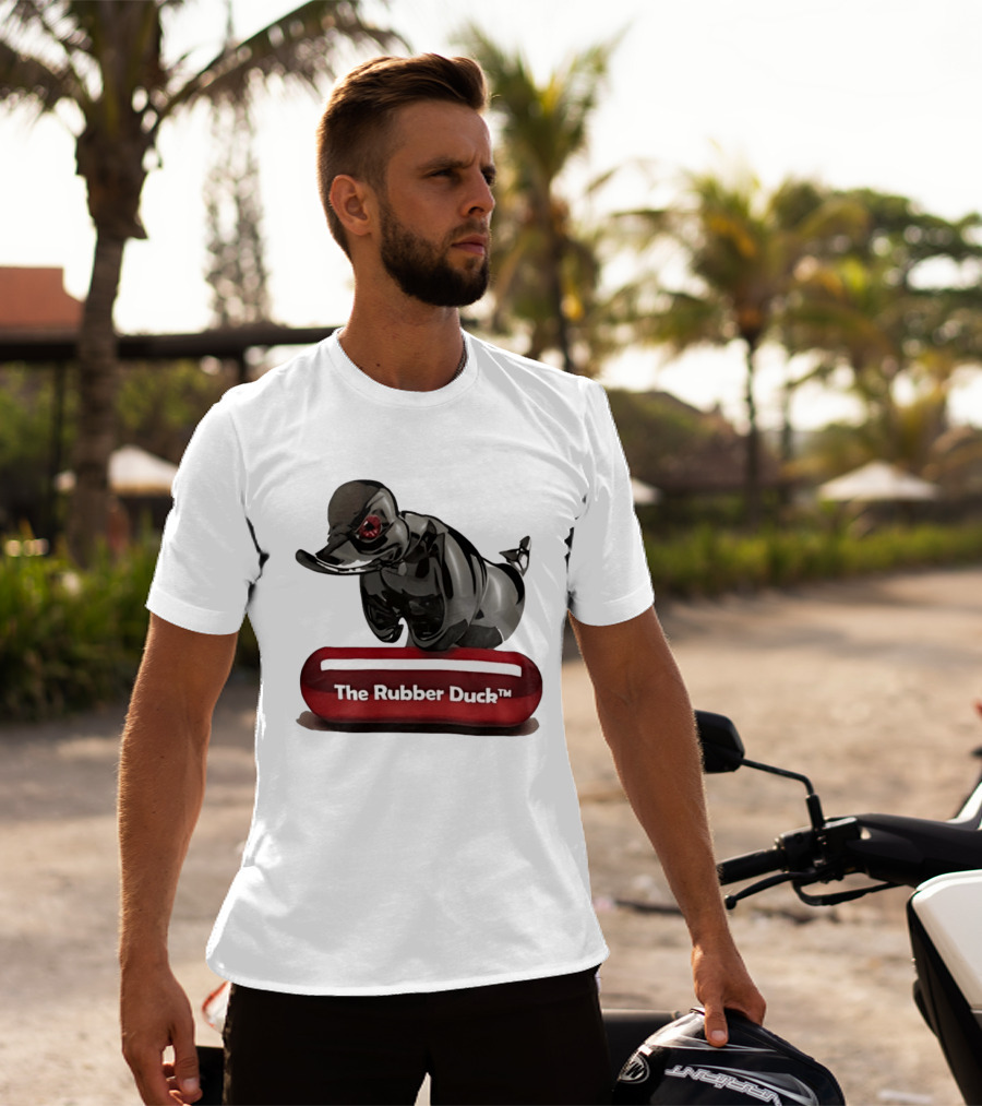 The Rubber Duck Black Chrome Collectible T-Shirt