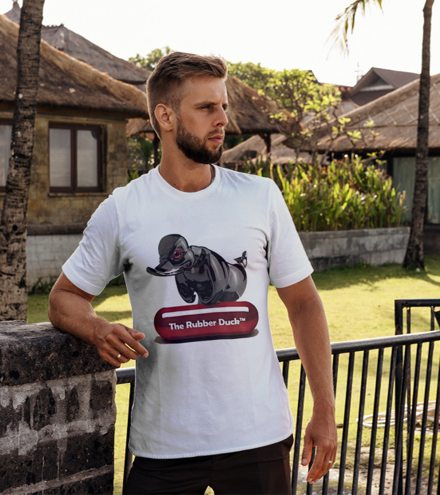 The Rubber Duck Black Chrome Collectible T-Shirt