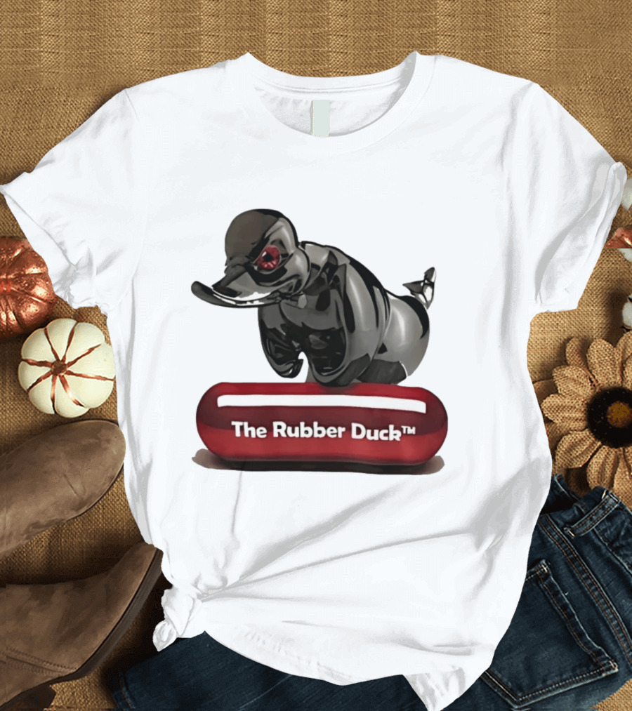 The Rubber Duck Black Chrome Collectible T-Shirt