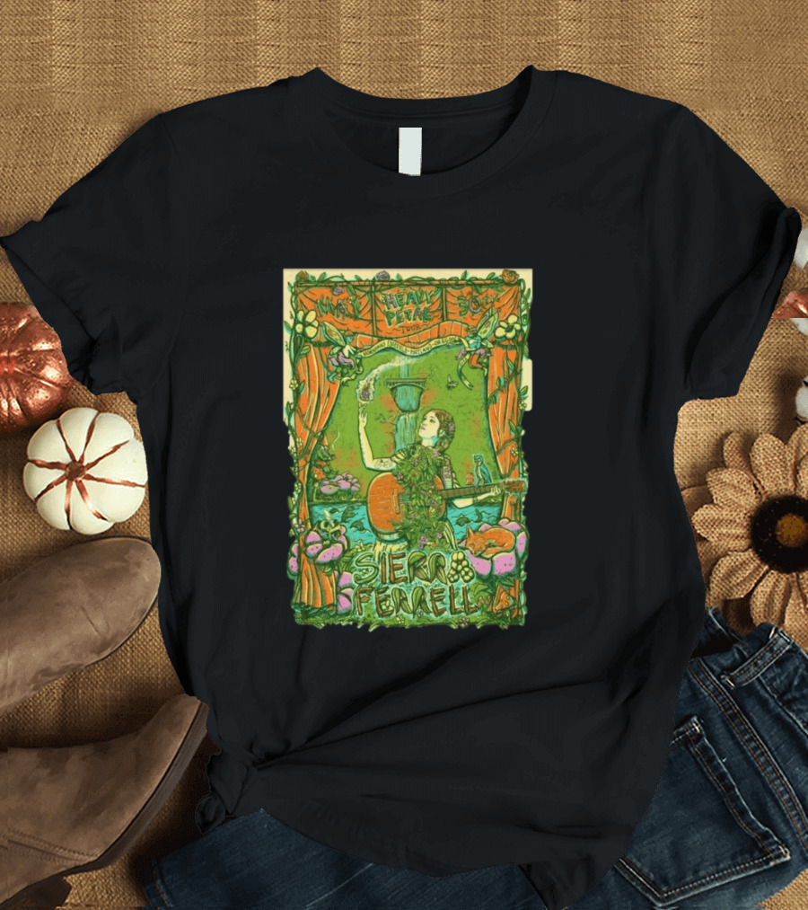 Sierra Ferrell May 30 Heavy Petal Tour Troutdale OR Event T-Shirt