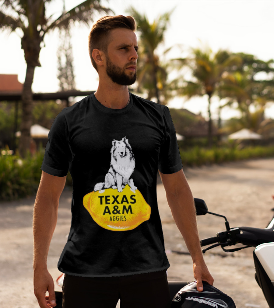 Texas A And M Aggies Husky Lemon T-Shirt