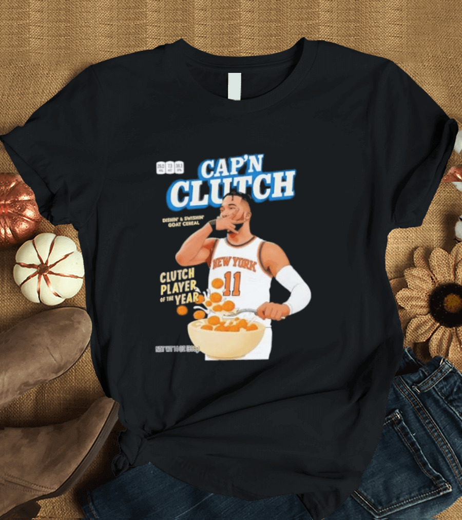 Cap'n Clutch New York Eleven Clutch Player Of The Year T-Shirt